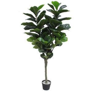 NEW ARTIFICIAL PLANTS INDOOR ARTIFICIAL FIDDLE LEAF FIG TREE FICUS LYRATA FOR AMAZON ONLINE HOT SELLING