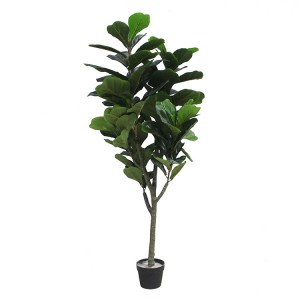 NEW ARTIFICIAL PLANTS INDOOR ARTIFICIAL FIDDLE LEAF FIG TREE FICUS LYRATA FOR AMAZON ONLINE HOT SELLING